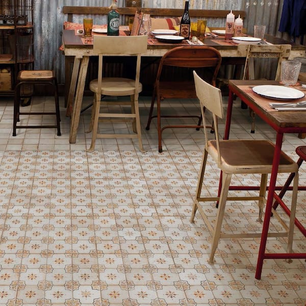 Mirambel Marron 13 in. x 13 in. Ceramic Floor and Wall Tile (12.0 sq. ft./Case)