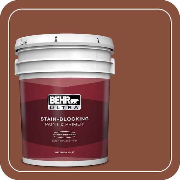 BEHR ULTRA 5 gal. #T14-9 Hipsterfication Extra Durable Flat Interior Paint & Primer
