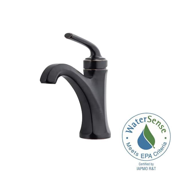 Arterra 4 in. Centerset Single Handle Bathroom Faucet in Tuscan Bronze