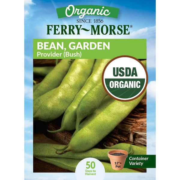 Ferry-Morse Organic Bean Provider Heirloom Fruit Seeds