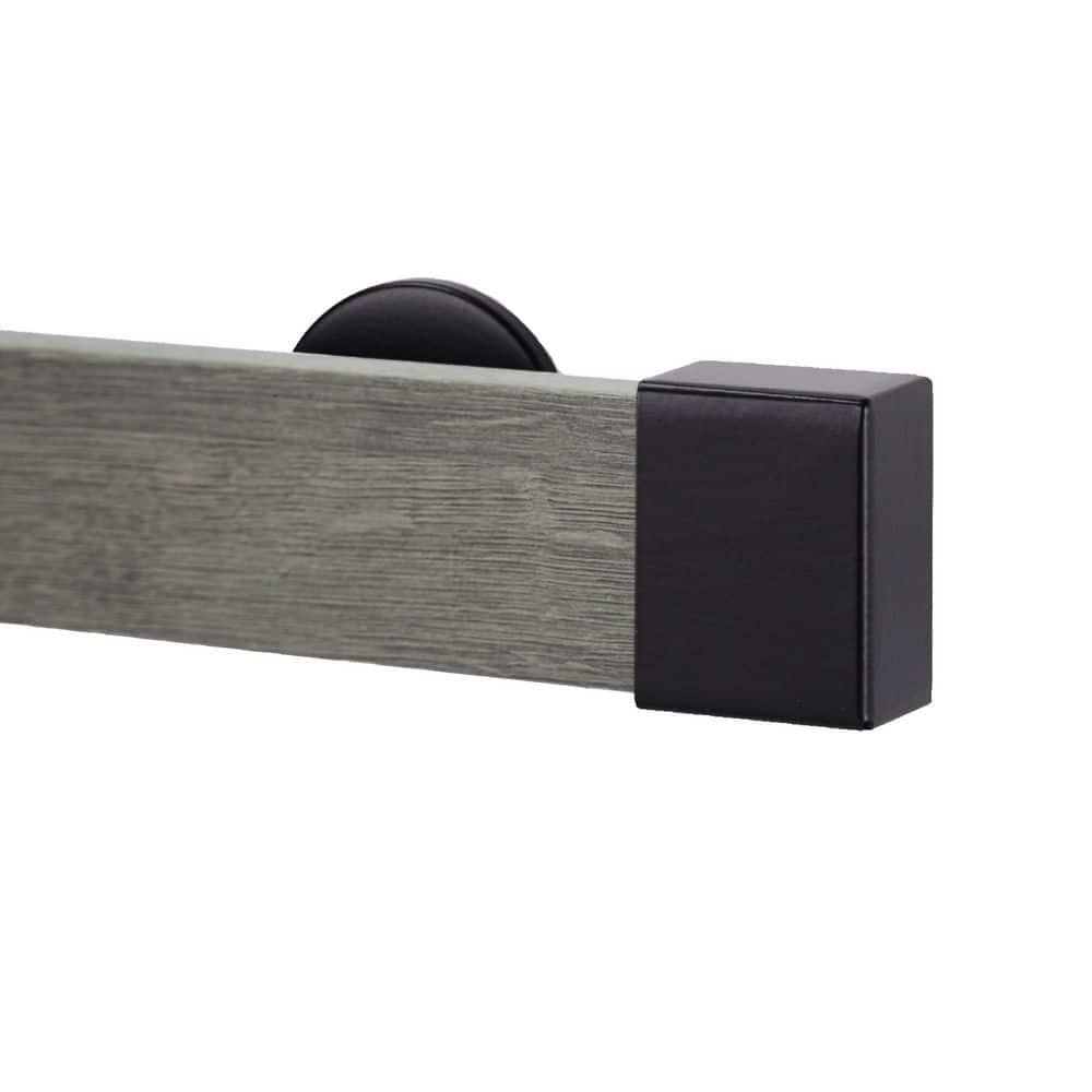 Kontur EVO Pro 72 in. Non-Adjustable 2 in. Single Traverse Curtain Rod Set in Cassis with Black Endcap Finial price history on PriceWatchPro