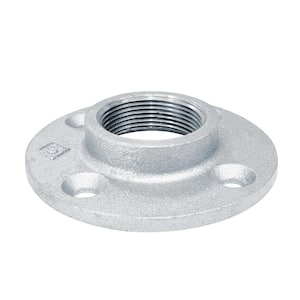 1-1/4 in. Galvanized Iron Floor Flange