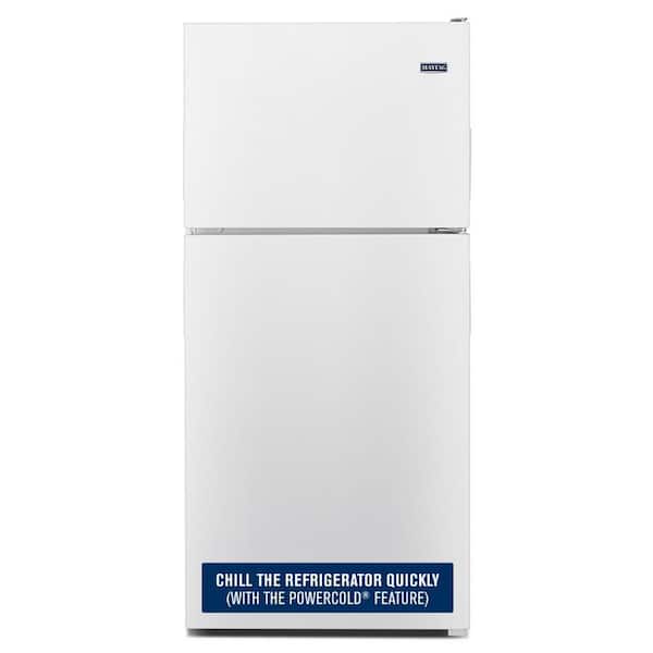 21 cu. ft. Top Freezer Refrigerator in White