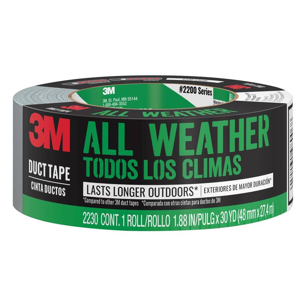 Scotch 1.88 in. x 30 yds. Tough Heavy-Duty All-Weather Duct Tape