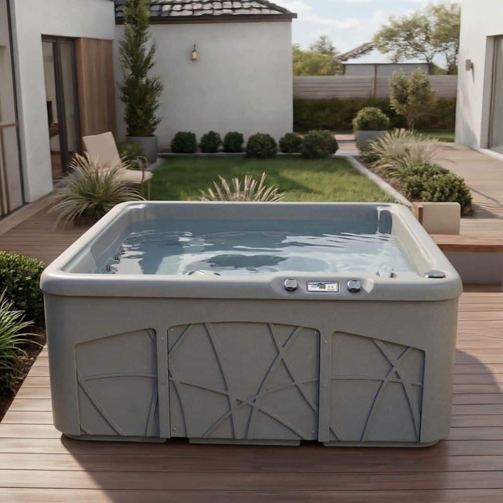 Water Life Series(R)5 浴用 Amazon.com : LifeSmart 5-Person Plug & Play Square Hot Tub with