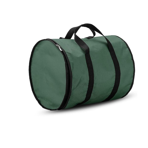 OSTO 15 in. Green Polyester 600 Denier Christmas Light Storage Bag