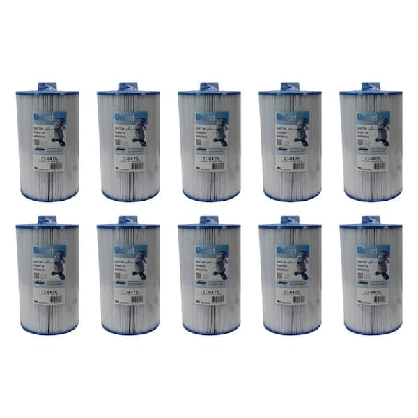 Unicel 8 in. Dia. Coleman Maax 75 sq. ft. Replacement Pool Filter Cartridge (10-Pack)