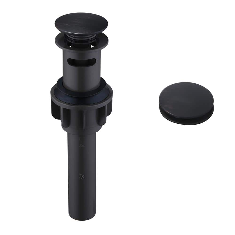WOWOW 1 1/4 in. Pop-up Drain Assembly in Oil Rubbed Bronze X3003RB-BHHD -  The Home Depot