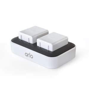 Dual Battery Charging Station - Works with Arlo Rechargeable Batteries and Arlo XL Rechargeable Batteries Only