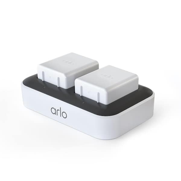 Arlo Dual Battery Charging Station - Works with Arlo Rechargeable Batteries and Arlo XL Rechargeable Batteries Only