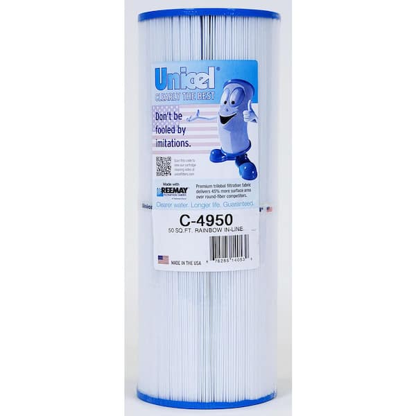4000 Series 4-15/16 in. Dia x 13-5/16 in. 50 sq. ft. Replacement Filter Cartridge with 2-1/8 in. Opening