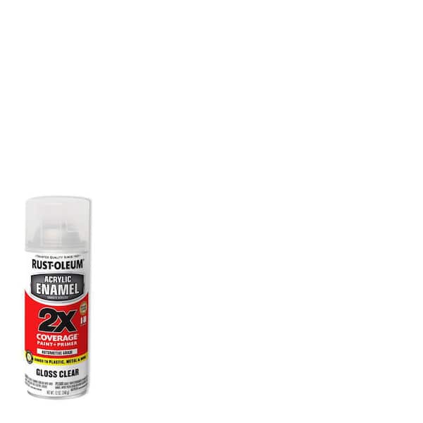 Rust-Oleum - Enamel Spray Paint: Clear, Semi-Gloss, 12 oz - 37330073 - MSC  Industrial Supply