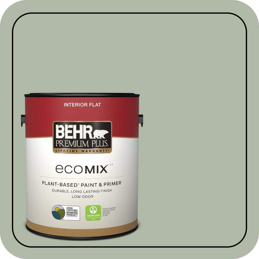 1 gal. #N390-3 Jojoba Flat EcoMix Plant-Based Interior Paint & Primer price history on PriceWatchPro