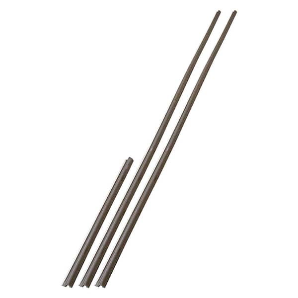 Builders Choice 3/4 in. x 80 in. Bronze Kerfed Compression Weatherstrip