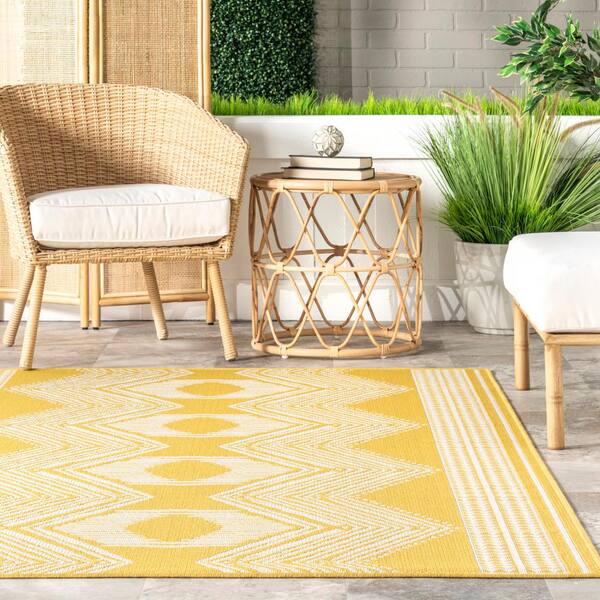  nuLOOM Ranya Tribal Indoor/Outdoor Area Rug, 5x8