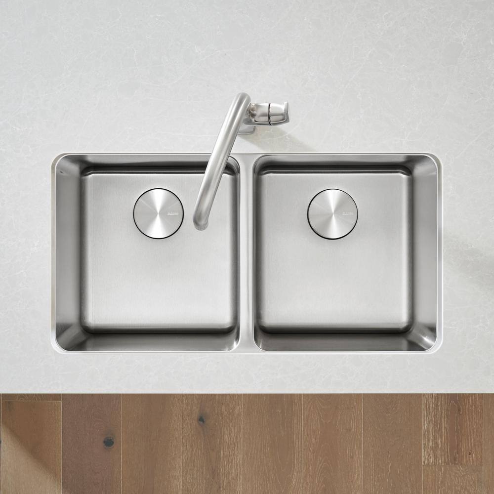 Formera 33" Double Bowl Stainless Steel Undermount Kitchen Sink