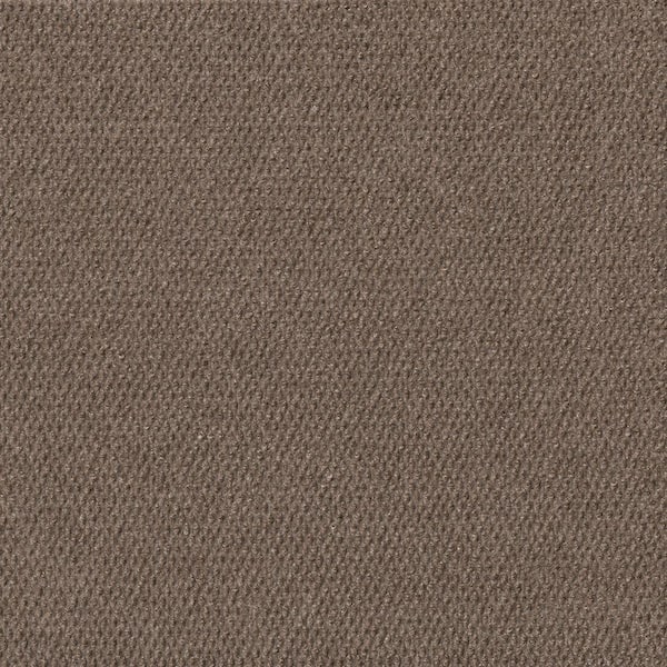 Foss Design Smart - Hobnail Expresso - Brown Residential 18 x 18 in. Peel and Stick Carpet Tile Square (22.5 sq. ft.)