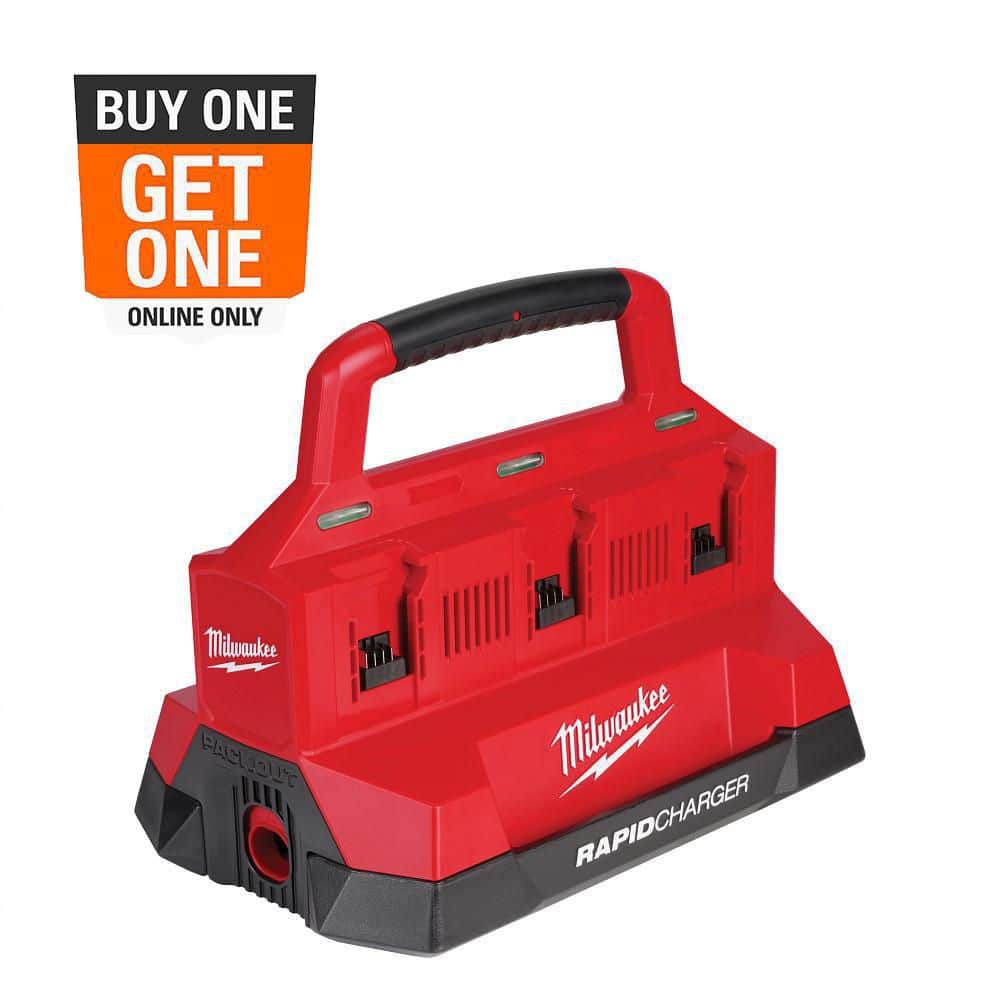 Milwaukee M18 18V Lithium-Ion PACKOUT 6-Port Rapid Charger 48-59-1809