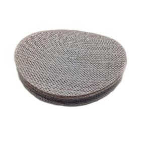 9 in. Trinet Mesh 150 Grit Hook and Loop Stearated Aluminum Oxide Sanding Discs (10 per Pack)