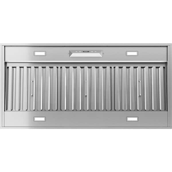 Zephyr Monsoon II 48 in. 650 CFM Ducted Insert Mount Range Hood