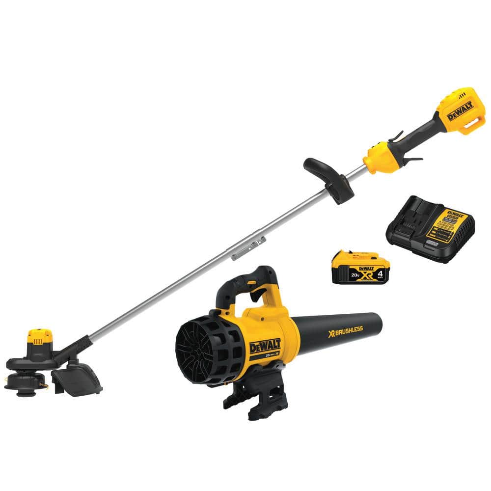HART 40-Volt Cordless String Trimmer and Blower Combo for sale online