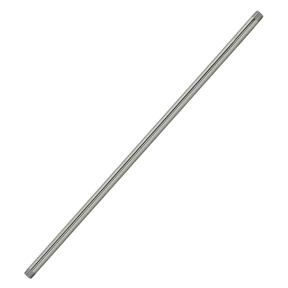 1/2 in. x 24 in. Brass Pipe Nipple in Polished Nickel price history on PriceWatchPro