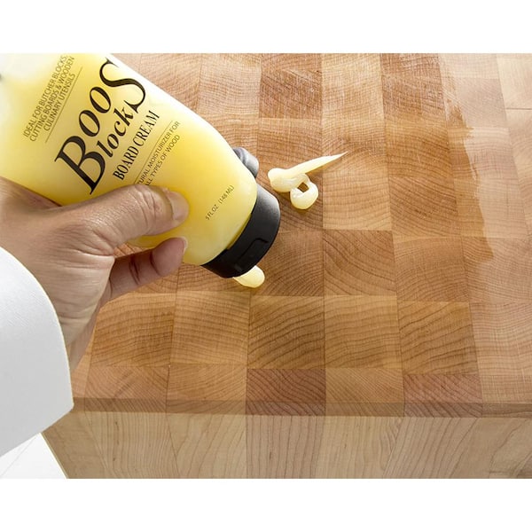 JOHN BOOS 20 in. x 15 in. Rectangular Wood Edge Grain Cutting Board with  Natural Moisture Cream, Maple CB1054-1M2015150 + BWC-3 - The Home Depot