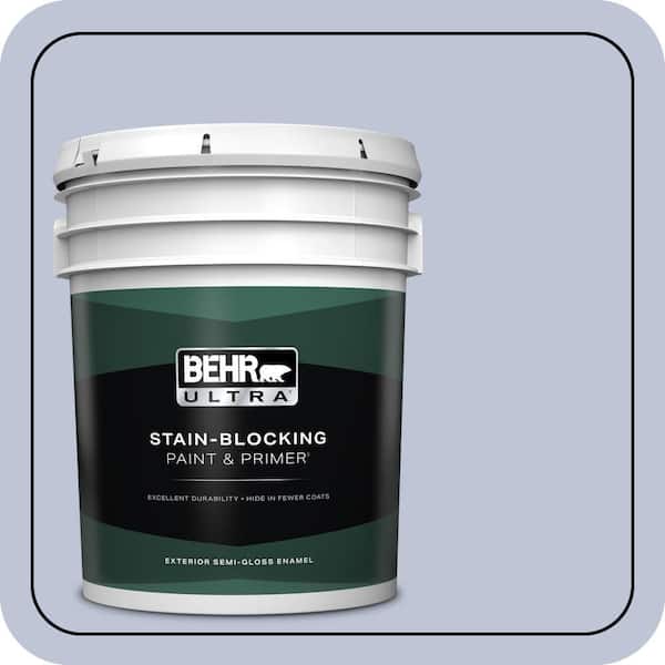BEHR ULTRA 5 gal. Home Decorators Collection #HDC-CT-15A Himalayan Poppy Semi-Gloss Enamel Exterior Paint & Primer