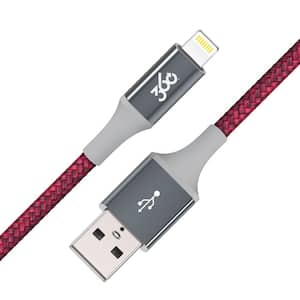 Habitat 4 ft. Braided USB-A to Lightning Cable