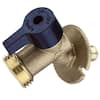 1/2 in. Brass PEX-B Barb x 3/4 in. Garden Hose Thread Quarter-Turn Sillcock