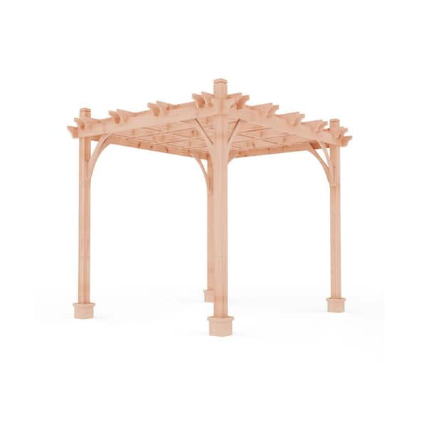 Breeze Cedar 8 ft. x 10 ft. Pergola