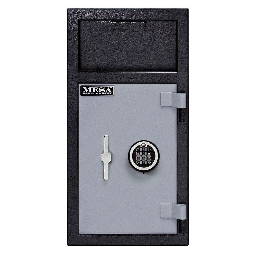 MESA 1.4 cu. ft. Electronic Lock Depository Safe, Silver -  MFL2714E-CSD