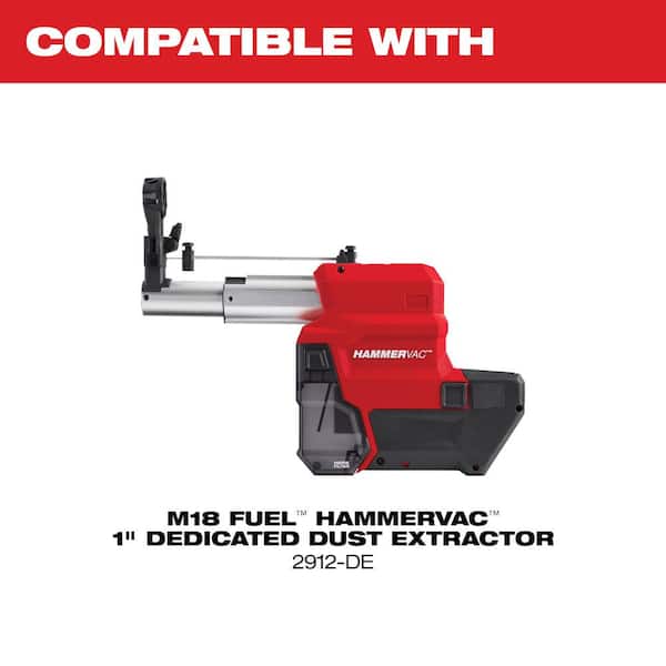 Milwaukee - M18 FUEL 18V Lithium-Ion Brushless Cordless 1 in. SDS-Plus Rotary Hammer (Tool-Only)