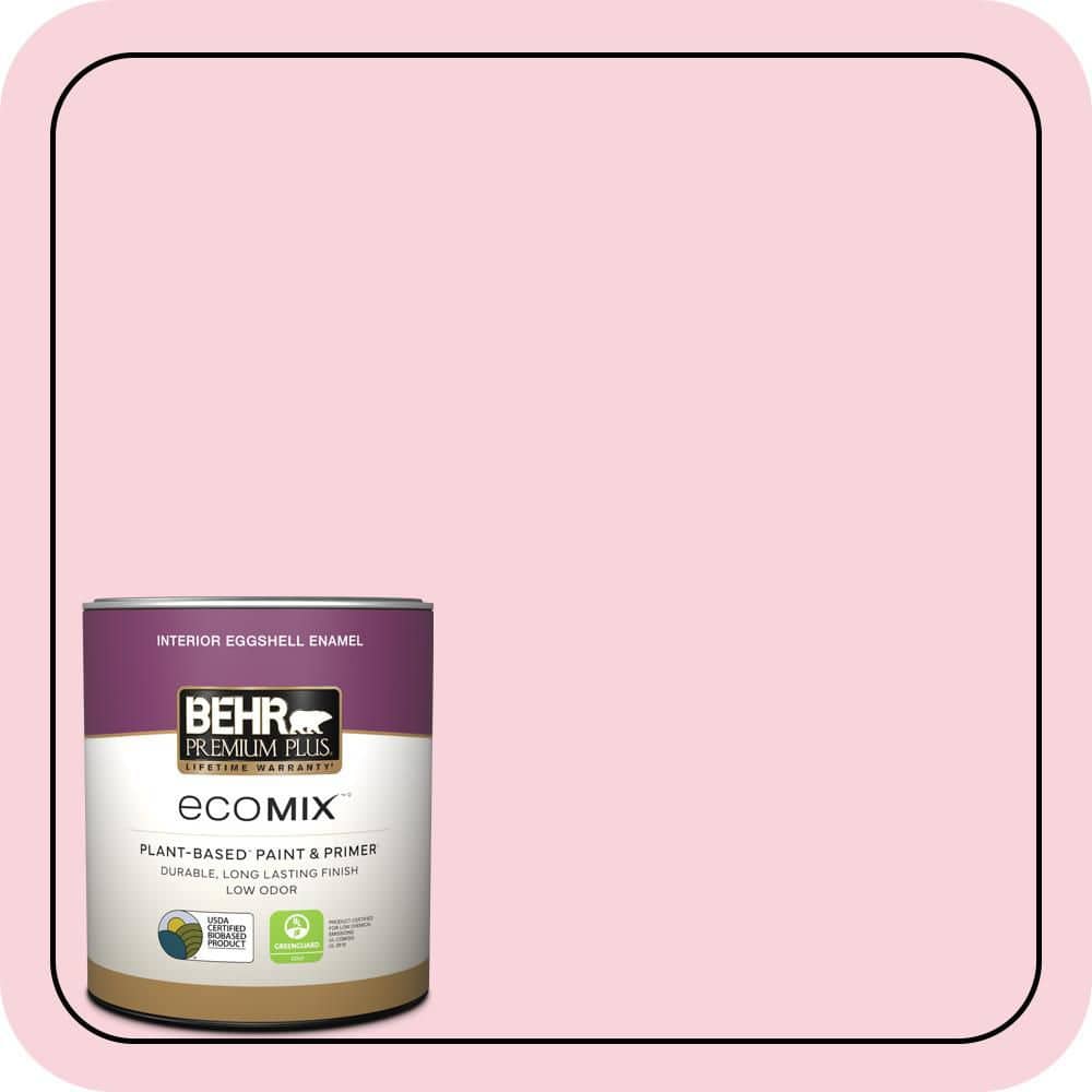 1 qt. #110C-1 Petal Bloom Eggshell Enamel EcoMix Plant-Based Interior Paint & Primer price history on PriceWatchPro