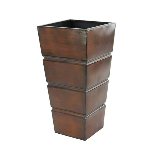 14-Qt STACK-A-POT Tiered Stackable HANGING Planter Pots BROWN Flowers –  Tarlton Place