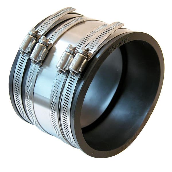 Fernco 4 in. Flexible PVC Shielded Coupling