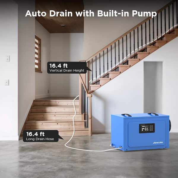 Airecoler 125 pt. 6,000 sq. ft. Commercial Dehumidifier with