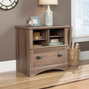 Harbor View Salt Oak Lateral File Cabinet with 1-Drawer
