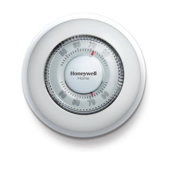 Honeywell Home Round Non-Programmable Thermostat with 1H Single Stage Heating