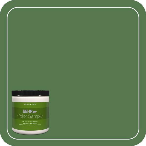 Torrey Color BEHR PREMIUM PLUS 8 oz. #450D-7 Torrey Pine Semi-Gloss Interior ...