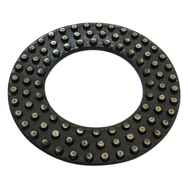 EDiamondTools 7 in. Diamond Flex Metal Dot Pads, 100 Grit MDP7100_THD