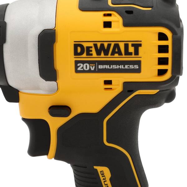 DEWALT ATOMIC 20-Volt MAX Cordless Brushless Compact 1/4 in 