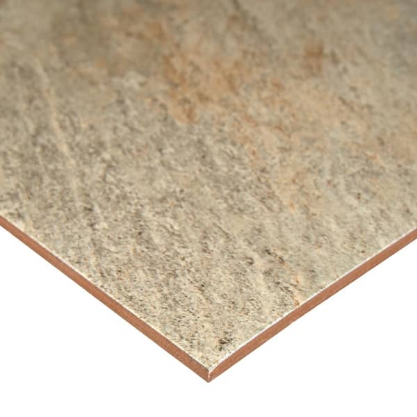 MSI Rusty 24 in. x 24 in. Matte Ceramic Sandstone Look Floor and