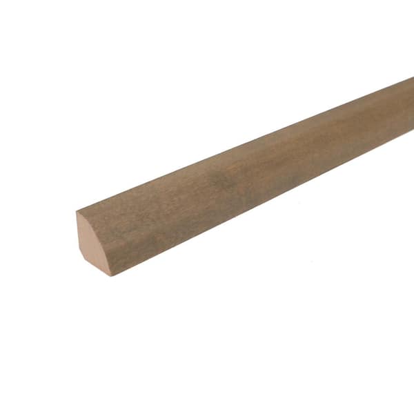 ROPPE Quarter Round Matte Jester 0.75 in. T x 0.75 in. W x 78 in. L Hardwood Trim
