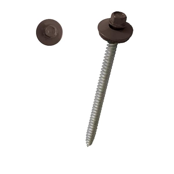 Ondura Hex Head Screws in Brown