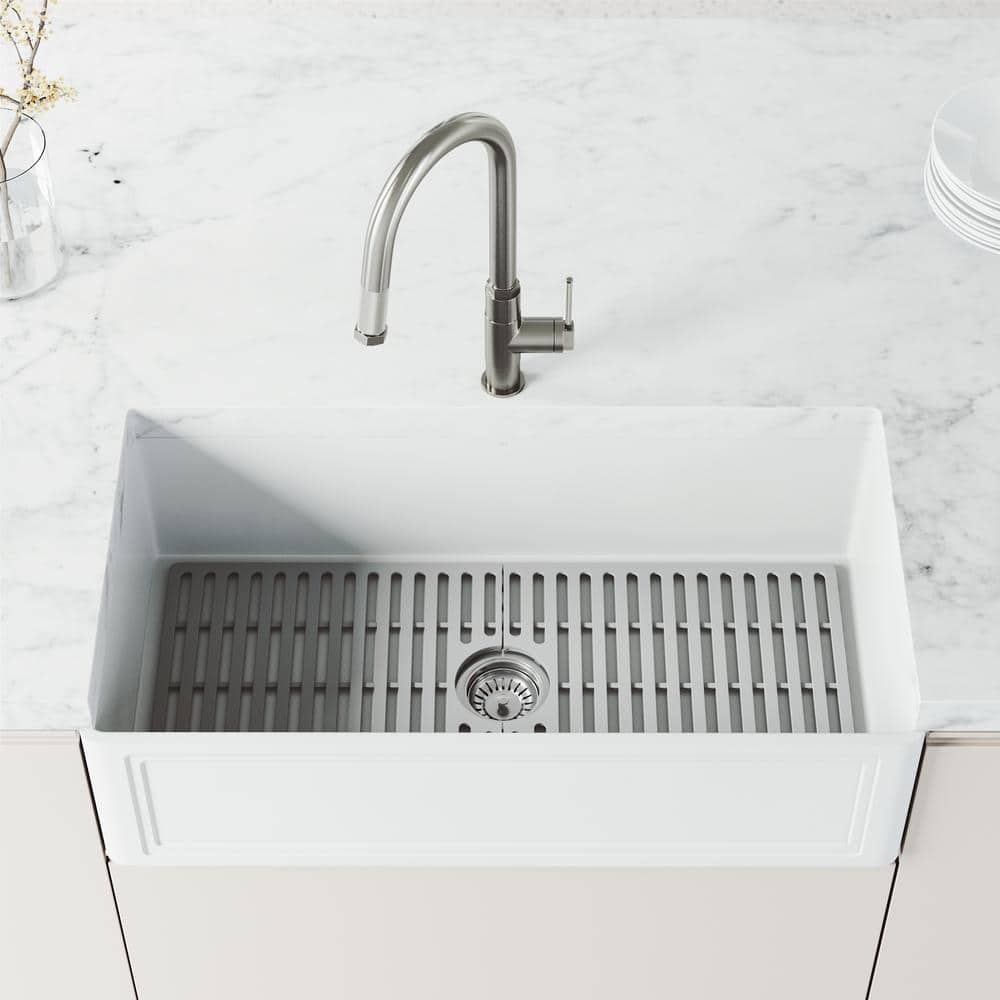 Hart 18" Stainless Steel Pull-Down Kitchen Faucet with Spray