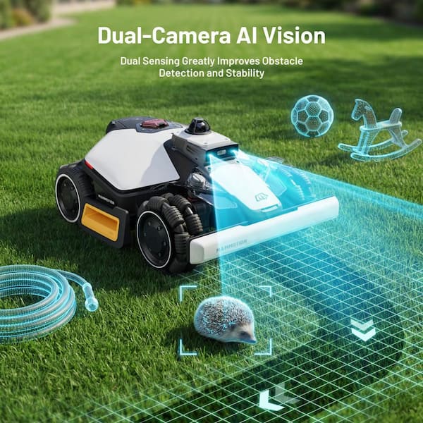 MAMMOTION Luba mini 2 7.8 in. 360° LiDAR Robot Lawn Mower(1/3 Acre