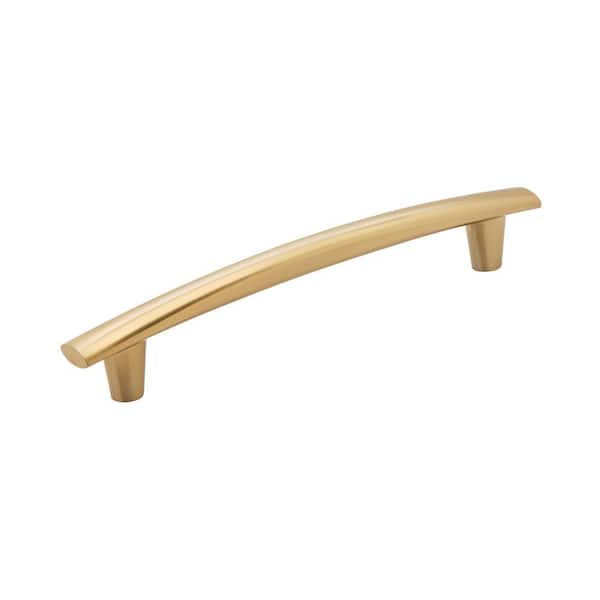 Amerock Willow 6-5/16 in. Center-to-Center Modern Champagne Bronze Arch Cabinet Pull