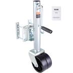 Boat Trailer Jack 35 in. Bolt-on Trailer Tongue Jack 2000 lbs. Capacity with PP Wheel and Handle for lifting RV Trailer