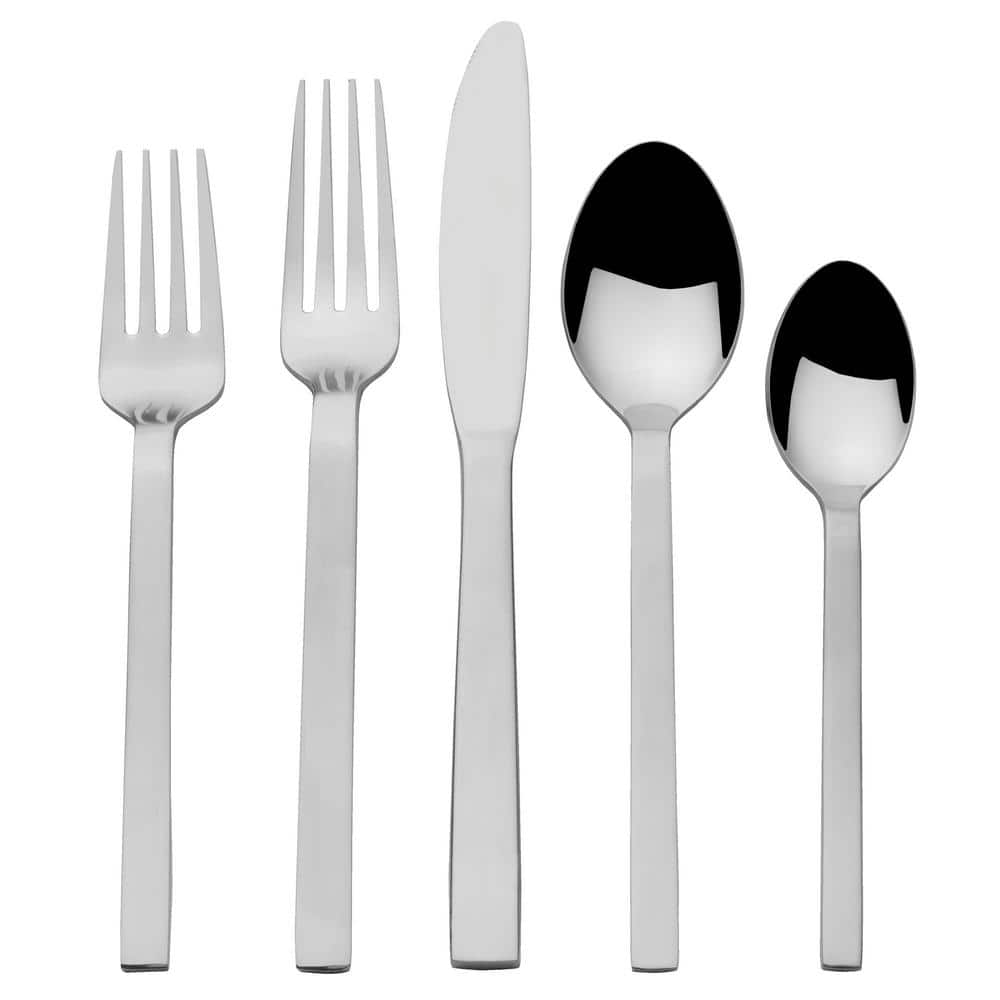 Towle Living 20-Piece Graciela Flatware Set. Service for 4, Stainless ...